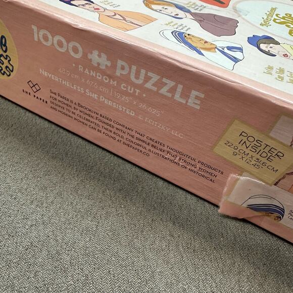 Cobble Hill Nevertheless She Persisted 1000 Piece Jigsaw Puzzle COMPLETE - Picture 5 of 10